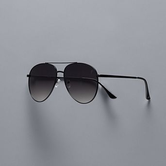 Women’s Simply Vera Vera Wang Greysen 61mm Oversized Aviator Sunglasses