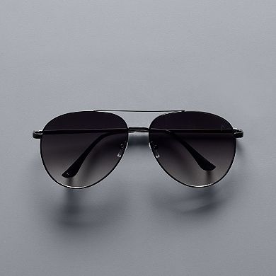Women’s Simply Vera Vera Wang Greysen 61mm Oversized Aviator Sunglasses