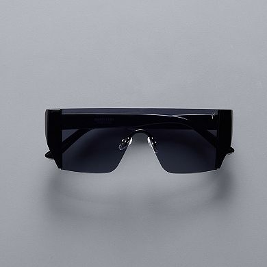 Women’s Simply Vera Vera Wang Raul Oversized Shield Sunglasses