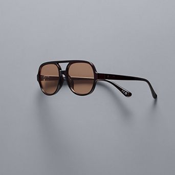 Women’s Simply Vera Vera Wang Ronie 55mm Oversized Aviator Sunglasses