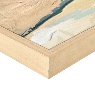 Sandpiper Dance 12" x 36" Framed Wall Art