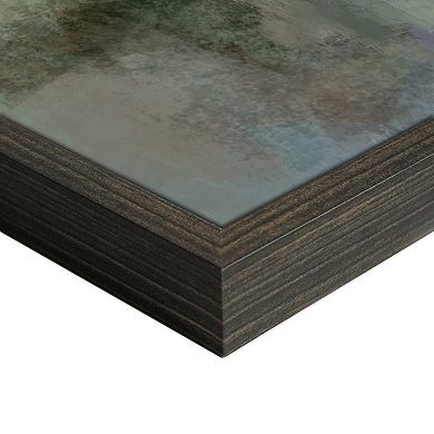 17" x 34" Spring Grazers Framed Horse Wall Art