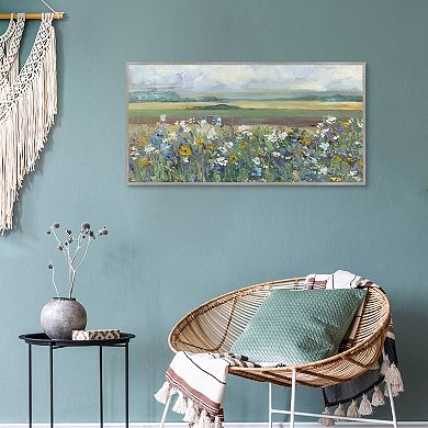 20" x 40" Far Afield Framed Landscape Wall Art