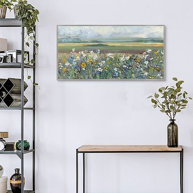 20" x 40" Far Afield Framed Landscape Wall Art