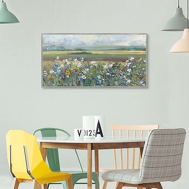 20" x 40" Far Afield Framed Landscape Wall Art