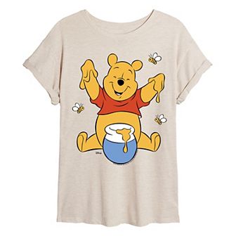 Disney's Winnie The Pooh Juniors' Oversized Tee