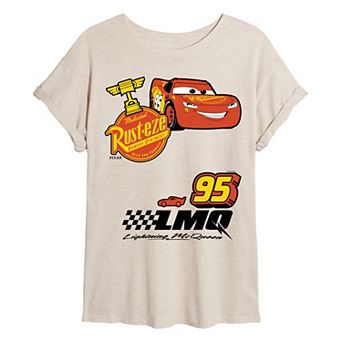 Disney / Pixar's Cars Juniors' Patchwork Oversized Tee