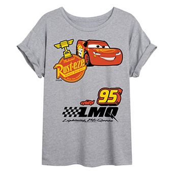 Disney / Pixar's Cars Juniors' Patchwork Oversized Tee