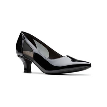 Clarks® Kepley Cora Women's Slip-On Kitten Heel Dress Shoes