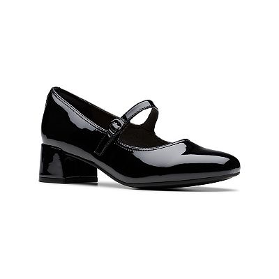 Clarks - Womens - Iridessa Rae Leather - 9.5 - Black