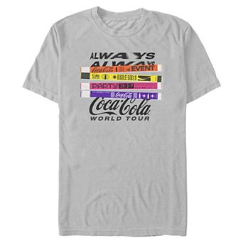 Men's Coca-Cola Always World Tour Graphic Tee