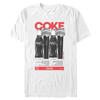 Men's Coca-Cola Microphones Graphic Tee