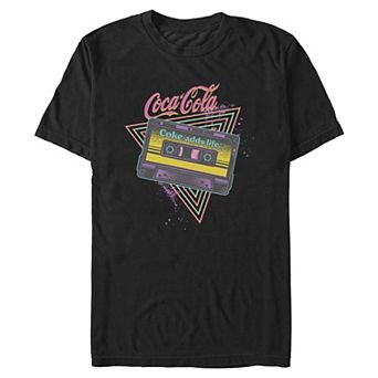 Men's Coca-Cola Coke Adds Life Cassette Graphic Tee