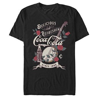 Men's Coca-Cola Delicious and Refreshing Since 1886 Graphic Tee