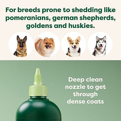 Earth Rated® 4-in-1 Deshedding Dog Shampoo