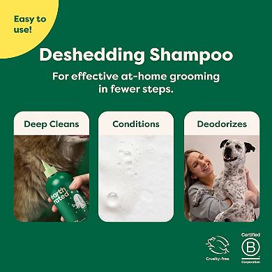 Earth Rated® 4-in-1 Deshedding Dog Shampoo