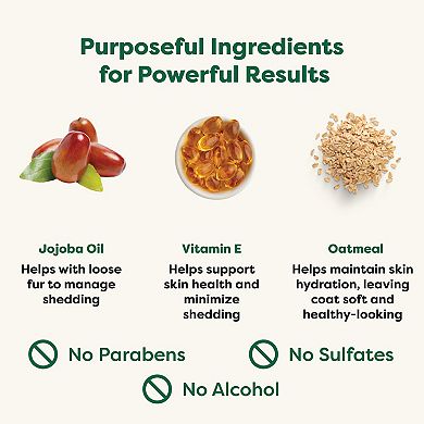 Earth Rated® 4-in-1 Deshedding Dog Shampoo