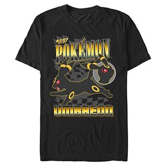 Men's Pokemon Umbreon 0197 Poster Graphic Tee