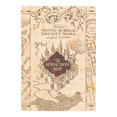Paladone Marauders Map 100-pc. Magnetic Fridge Jigsaw