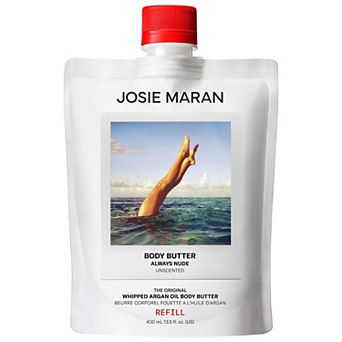 Josie Maran Always Nude (Unscented) - Whipped Argan Oil Refillable Firming Body Butter Jar