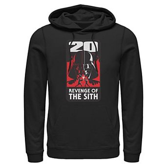 Men's Star Wars Darth Vader Revenge Of The Sith 20th Anniversary Graphic Hoodie