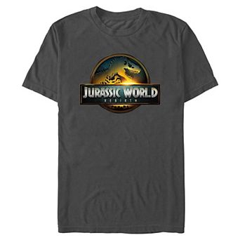 Men's Jurassic World Rebirth Movie Logo Graphic Tee