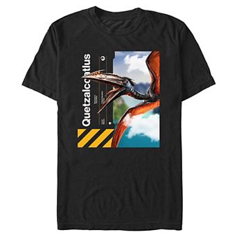 Men's Jurassic World Rebirth Quetzalcoatlus Poster Graphic Tee