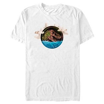 Men's Jurassic World Rebirth Three Elements Logo Graphic Tee