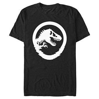 Men's Jurassic World Rebirth Faded Logo Graphic Tee
