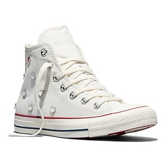 Converse Chuck Taylor All Star Hearts Women's Lace-Up High-Top Sneakers