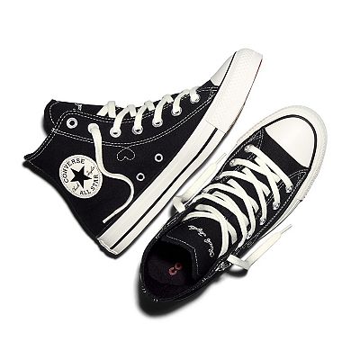 Converse Chuck Taylor All Star Hearts Women's High-Top Lace-Up Sneakers