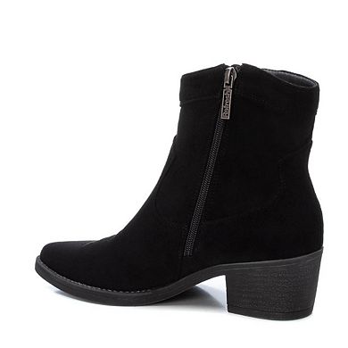 Refresh Women's Italian Western Suede Booties 172126