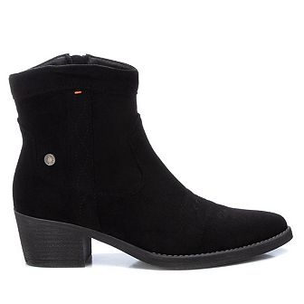 Refresh Women's Italian Western Suede Booties 172126