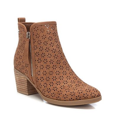 Refresh Women's Fashion Booties with Side Zipper 172784