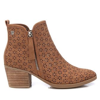 Refresh Women's Fashion Booties with Side Zipper 172784