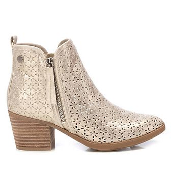 Refresh Women's Fashion Booties with Side Zipper 172784