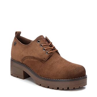 Refresh Women's Suede Lace-Up Oxfords 170999