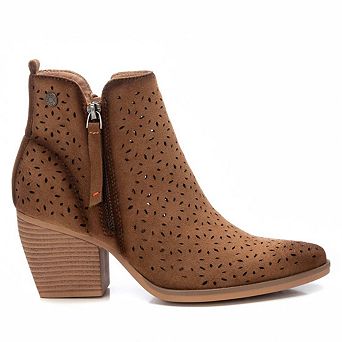 Refresh Women's Fashion Italian Western Booties with Side Zipper 172519