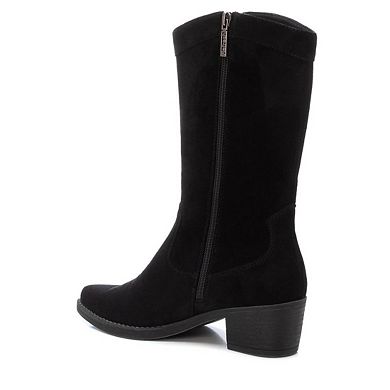 Refresh Women's Italian Western Suede Boots 172127