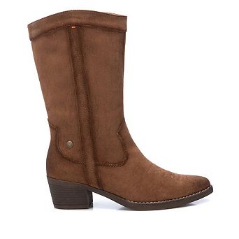 Refresh Women's Italian Western Suede Boots 172127