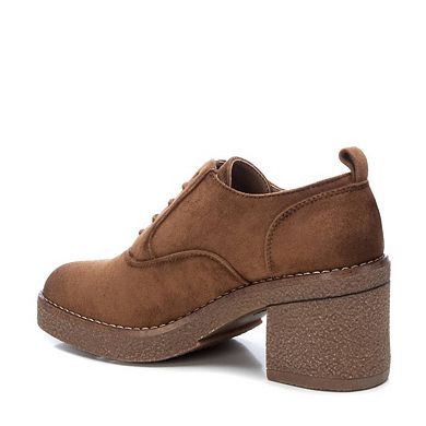 Refresh Women's Suede Heeled Oxfords 170993