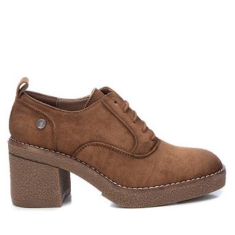 Refresh Women's Suede Heeled Oxfords 170993