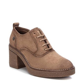 Refresh Women's Suede Heeled Oxfords 170993