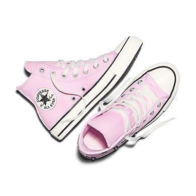 Converse Chuck Taylor All Star High Women's Lace-Up Beaded Sneakers