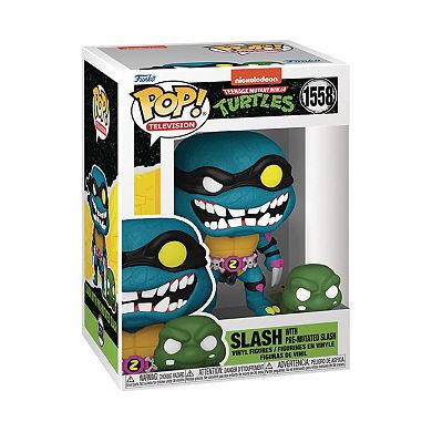 Funko Pop! TMNT: Slash with Pre-Mutilated Slash #1558