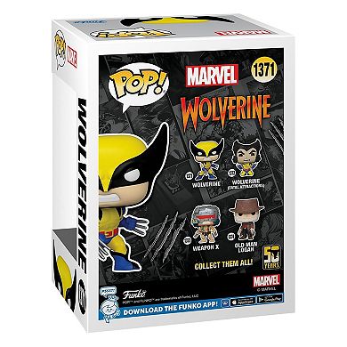 Funko Pop! Marvel - Wolverine 50 Years, Classic #1371
