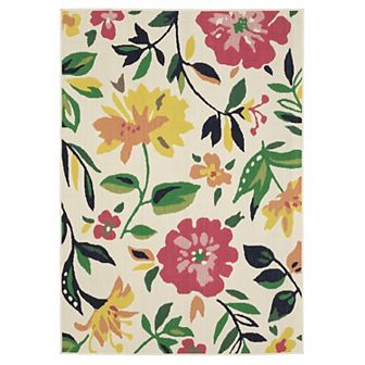 StyleHaven Bold Floral Indoor/Outdoor Area Rug