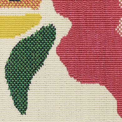 StyleHaven Bold Floral Indoor/Outdoor Area Rug