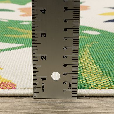 StyleHaven Bold Floral Indoor/Outdoor Area Rug