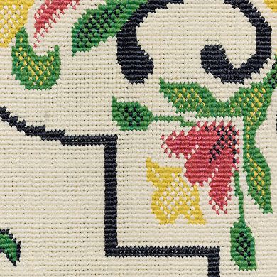 StyleHaven Floral Medallions Indoor/Outdoor Area Rug
